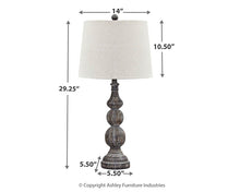 Load image into Gallery viewer, Mair Poly Table Lamp (2/CN)
