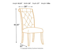 Load image into Gallery viewer, Tripton Dining UPH Side Chair (2/CN)
