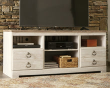 Load image into Gallery viewer, Willowton LG TV Stand w/Fireplace Option
