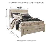 Load image into Gallery viewer, Bellaby  Platform Bed With 2 Storage Drawers
