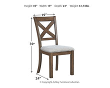 Load image into Gallery viewer, Moriville Dining UPH Side Chair (2/CN)
