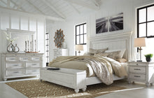 Load image into Gallery viewer, Kanwyn  Panel Bed With Storage Bench
