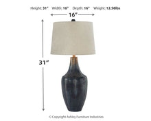 Load image into Gallery viewer, Evania Metal Table Lamp (1/CN)
