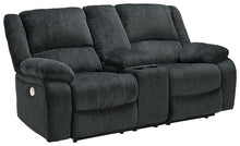 Load image into Gallery viewer, Draycoll DBL REC PWR Loveseat w/Console
