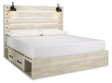 Load image into Gallery viewer, Cambeck  Panel Bed With 2 Storage Drawers
