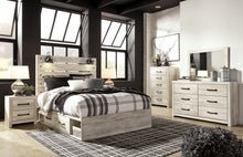 Load image into Gallery viewer, Cambeck  Panel Bed With 2 Storage Drawers
