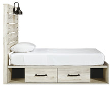 Load image into Gallery viewer, Cambeck  Panel Bed With 2 Storage Drawers
