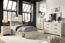 Load image into Gallery viewer, Cambeck  Panel Bed With 2 Storage Drawers
