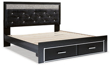 Load image into Gallery viewer, Kaydell  Upholstered Panel Storage Platform Bed
