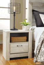 Load image into Gallery viewer, Bellaby  Platform Bed With 2 Storage Drawers With Mirrored Dresser And 2 Nightstands
