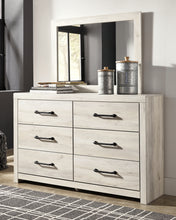 Load image into Gallery viewer, Cambeck  Panel Bed With 2 Storage Drawers With Mirrored Dresser And Chest
