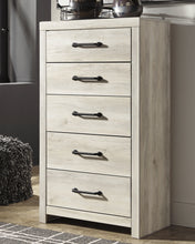 Load image into Gallery viewer, Cambeck  Panel Bed With 2 Storage Drawers With Mirrored Dresser And Chest
