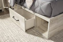 Load image into Gallery viewer, Cambeck  Panel Bed With 2 Storage Drawers With Mirrored Dresser And Chest
