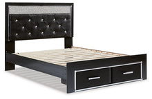 Load image into Gallery viewer, Kaydell  Upholstered Panel Storage Platform Bed
