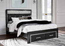 Load image into Gallery viewer, Kaydell  Upholstered Panel Storage Platform Bed
