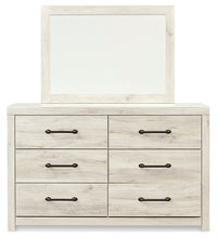 Load image into Gallery viewer, Cambeck Queen Panel Bed with 4 Storage Drawers with Mirrored Dresser, Chest and Nightstand
