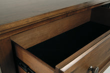 Load image into Gallery viewer, Flynnter  Panel Bed With 2 Storage Drawers With Mirrored Dresser And Chest
