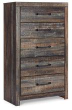 Load image into Gallery viewer, Drystan King Bookcase Bed with 4 Storage Drawers with Mirrored Dresser and 2 Nightstands
