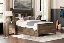 Load image into Gallery viewer, Trinell  Bookcase Bed With 2 Storage Drawers
