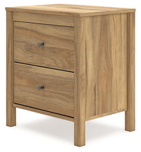 Load image into Gallery viewer, Bermacy Two Drawer Night Stand
