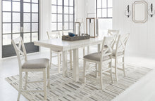 Load image into Gallery viewer, Robbinsdale Counter Height Dining Table and 6 Barstools
