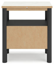 Load image into Gallery viewer, Cadmori Full Upholstered Panel Bed with Mirrored Dresser and 2 Nightstands
