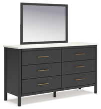 Load image into Gallery viewer, Cadmori Full Upholstered Panel Bed with Mirrored Dresser and Chest
