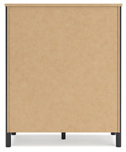 Load image into Gallery viewer, Cadmori Full Upholstered Panel Bed with Mirrored Dresser and Chest
