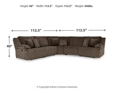 Load image into Gallery viewer, Top Tier 5-Piece Sectional with Recliner
