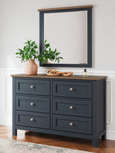 Load image into Gallery viewer, Landocken Full Panel Bed with Mirrored Dresser and 2 Nightstands
