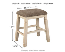 Load image into Gallery viewer, Bolanburg Upholstered Stool (2/CN)
