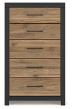 Load image into Gallery viewer, Vertani Twin Panel Bed with Mirrored Dresser, Chest and Nightstand
