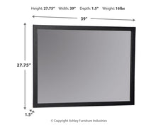 Load image into Gallery viewer, Danziar Bedroom Mirror
