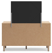 Load image into Gallery viewer, Cielden Full Panel Headboard with Mirrored Dresser
