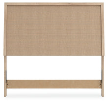 Load image into Gallery viewer, Cielden Full Panel Headboard with Mirrored Dresser
