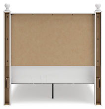 Load image into Gallery viewer, Mollviney Full Panel Bed with Mirrored Dresser
