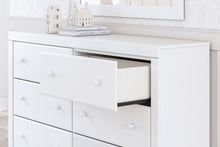 Load image into Gallery viewer, Mollviney Twin Panel Bed with Mirrored Dresser
