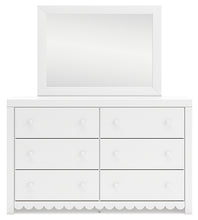 Load image into Gallery viewer, Mollviney Full Panel Storage Bed with Mirrored Dresser
