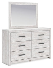 Load image into Gallery viewer, Cayboni Full Panel Bed with Mirrored Dresser
