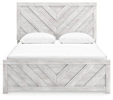 Load image into Gallery viewer, Cayboni Queen Panel Bed with Mirrored Dresser
