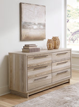 Load image into Gallery viewer, Hasbrick Queen Panel Bed with Dresser
