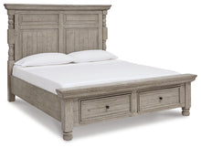 Load image into Gallery viewer, Harrastone California King Panel Bed with Dresser and Nightstand
