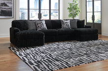 Load image into Gallery viewer, Midnight-Madness 3-Piece Sectional with Chaise
