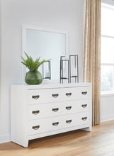 Load image into Gallery viewer, Binterglen Twin Panel Bed with Mirrored Dresser and 2 Nightstands
