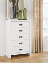 Load image into Gallery viewer, Binterglen Twin Panel Bed with Mirrored Dresser, Chest and Nightstand
