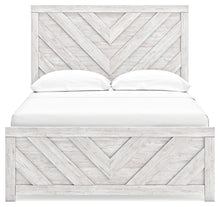 Load image into Gallery viewer, Cayboni Full Panel Bed with Mirrored Dresser and Chest
