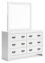 Load image into Gallery viewer, Binterglen Full Panel Bed with Mirrored Dresser and Chest
