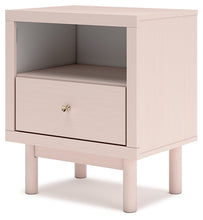 Load image into Gallery viewer, Wistenpine Twin Upholstered Panel Bed with Mirrored Dresser and Nightstand
