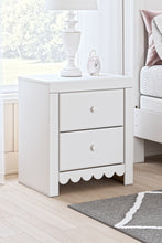 Load image into Gallery viewer, Mollviney Twin Panel Bed with Mirrored Dresser and Nightstand
