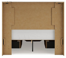 Load image into Gallery viewer, Lawroy Full Panel Storage Bed with Mirrored Dresser
